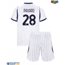 Otroški Nogometni dresi Inter Milan Benjamin Pavard #28 Gostujoči 2026-27 Kratek Rokav (+ Kratke hlače)